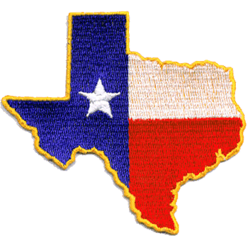 Texas State Shaped
