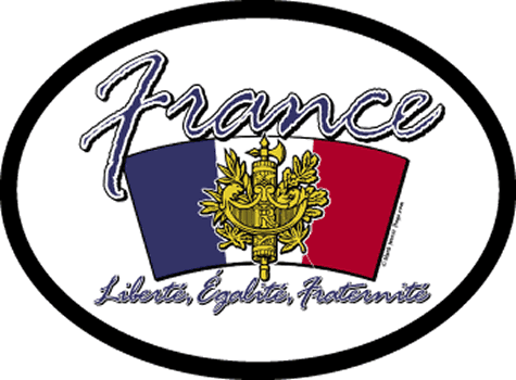 France - Arched Flag