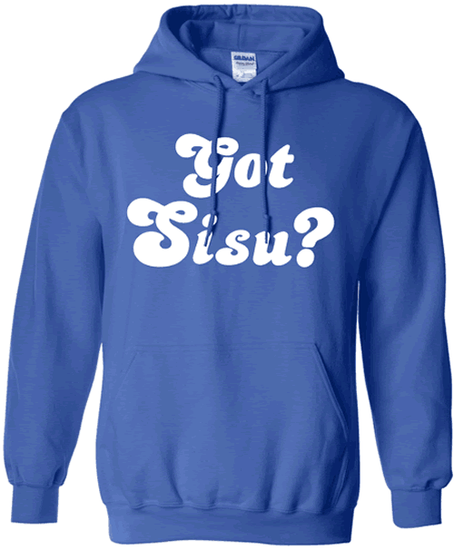 Got Sisu (Blue w/white)
