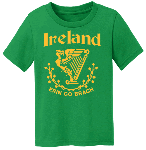 Ireland w/Harp (green w/gold)