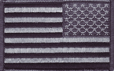 USA - Black and Gray (Reversed)