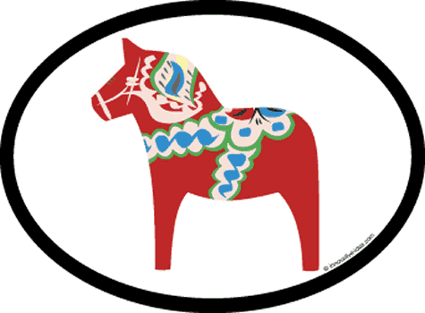 Dala Horse - Red
