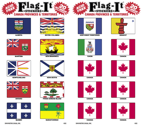Assorted Canadian Provinces