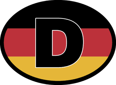 Germany Code w/Flag